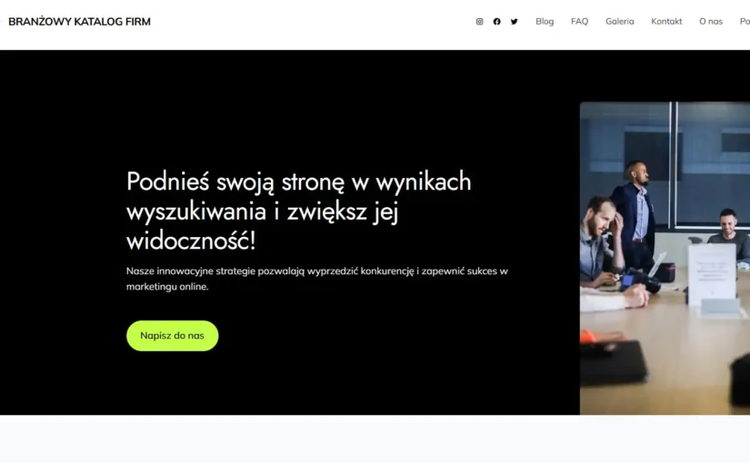 Branżowy katalog firm