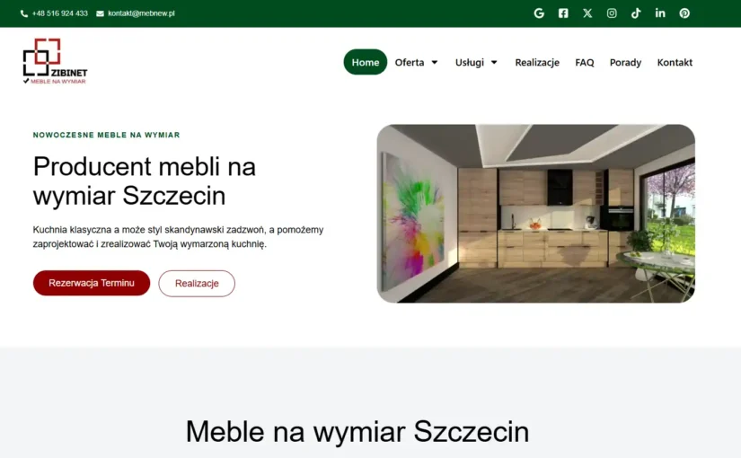 Zibinet Meble na Wymiar Szczecin